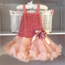 Vintage Rose Pink Belle Tutu Dress